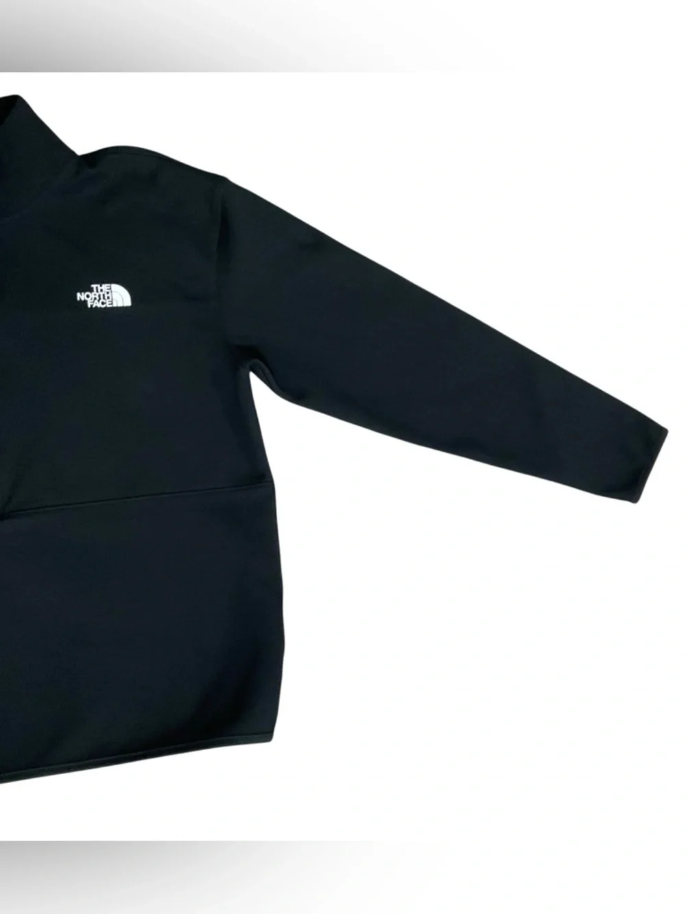 The North Face Double Knit 1/2 Zip Pullover Black Men Large like New